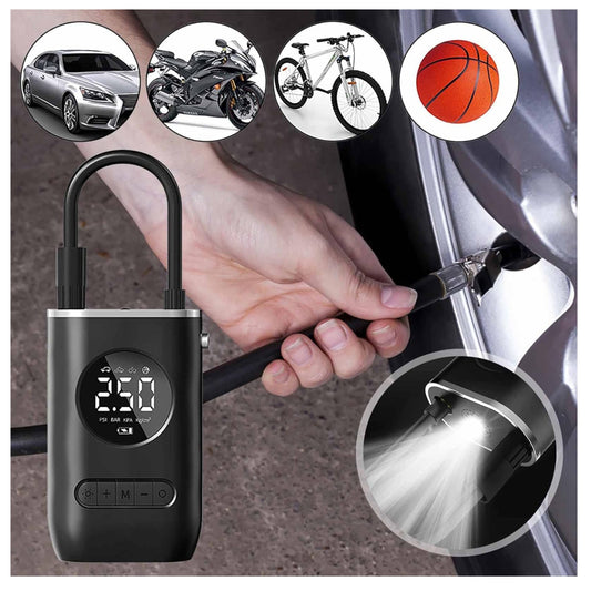 Compresor Inflador Llantas Recargable