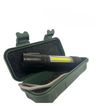 Linterna LED con estuche
