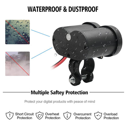 Holder Moto HL-69 + Cargador Cigarrera